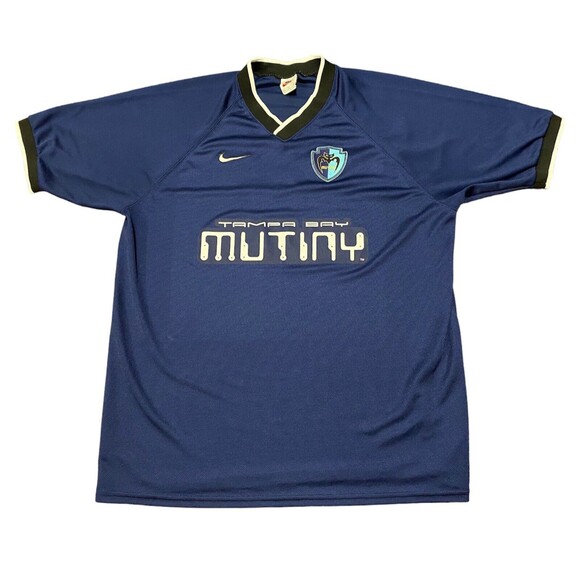 Nike Other - MLS Nike Men’s Tampa Bay Mutiny Soccer Jersey XL Blue 1990’S Vintage White Tag